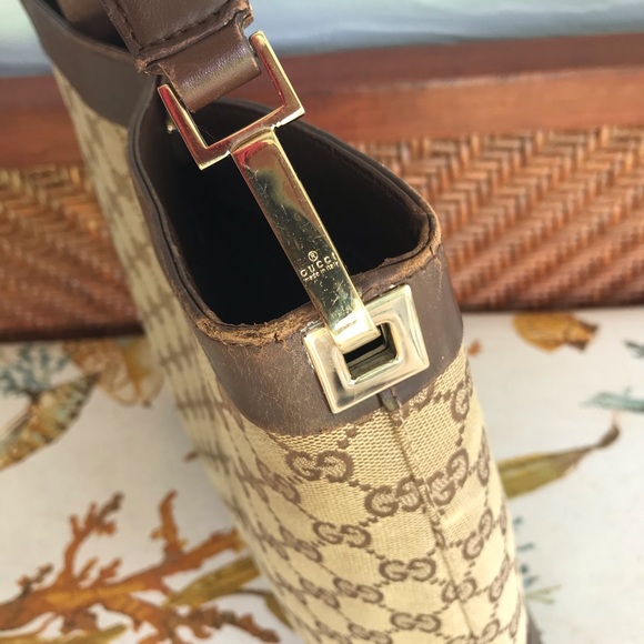 Gucci Brown canvas handbag - Picture 2 of 8